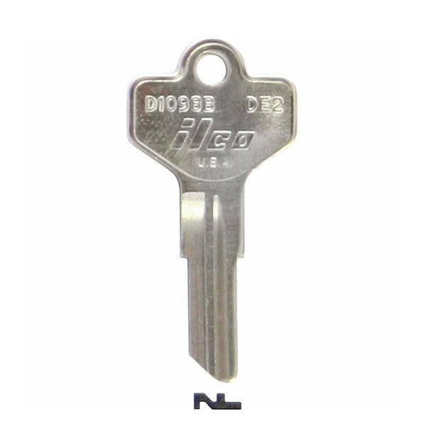 Ilco Ilco: Key Blanks, D1098B-DE2 DEXTER (D98E 183 ILCO-D1098B-DE2
